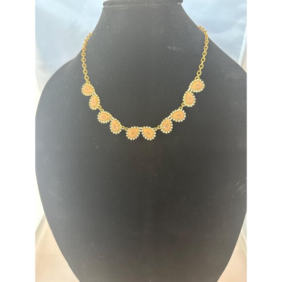 Kate Spade New York Teardrop Mini Row Women's Necklace - A Chic Accessory for An - Picture 1 of 10